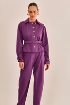 Calça Ully Alfaiataria de Algodão