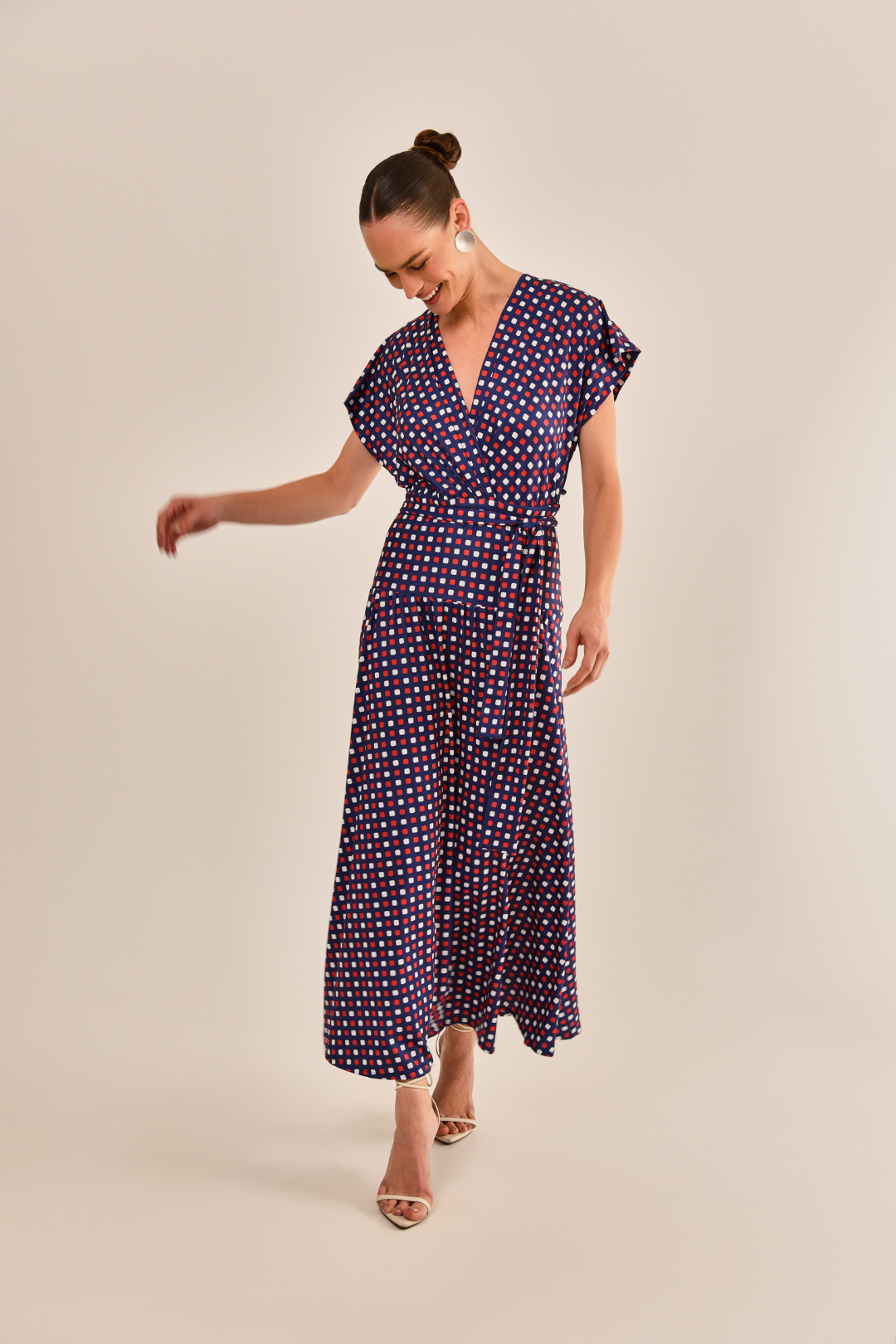 Vestido Alexia Estampado em Malha