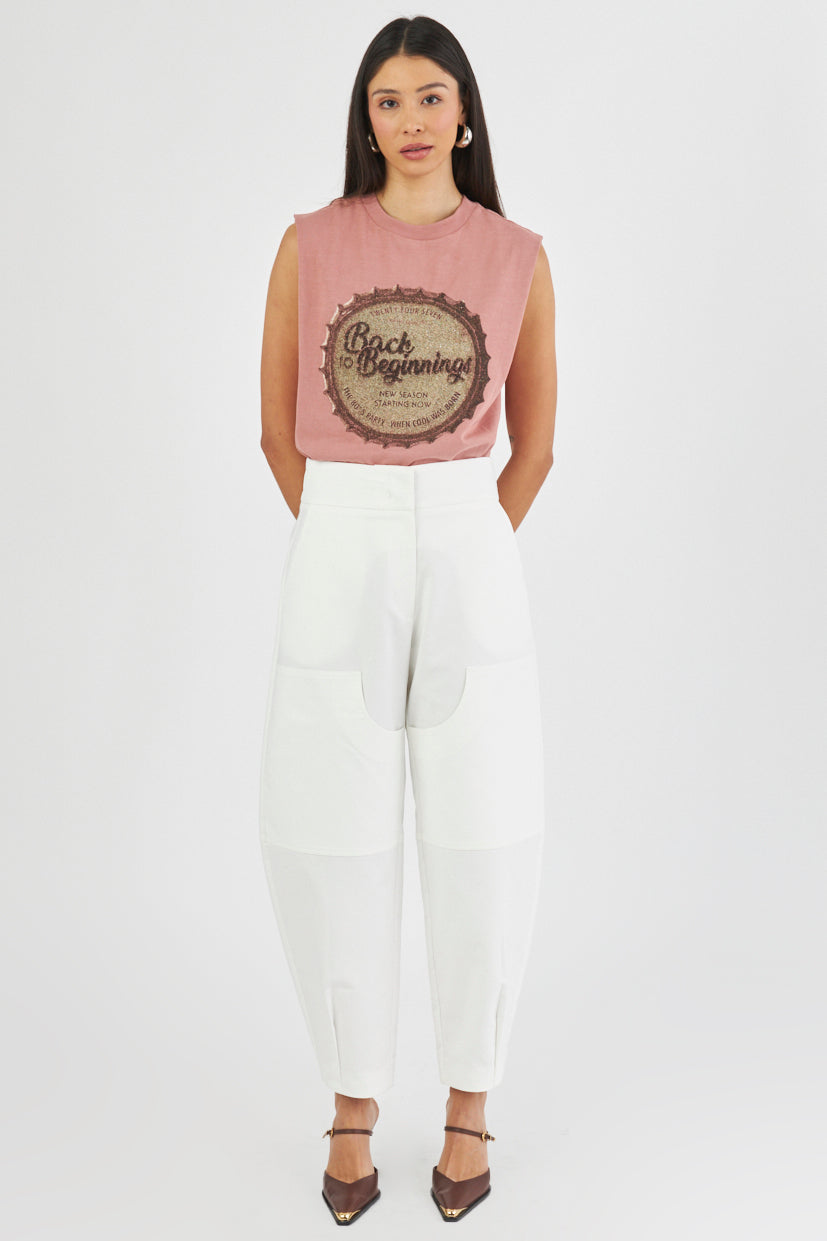 T-SHIRT MALHA BACK TO BEGINNING