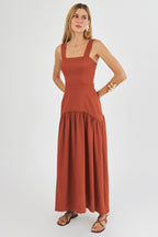 VESTIDO ALFAIATARIA LONGO AMALIA