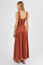 VESTIDO ALFAIATARIA LONGO AMALIA