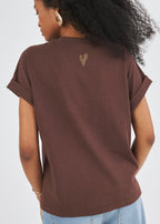 T-SHIRT MALHA DECOTE REDONDO MEMORIES