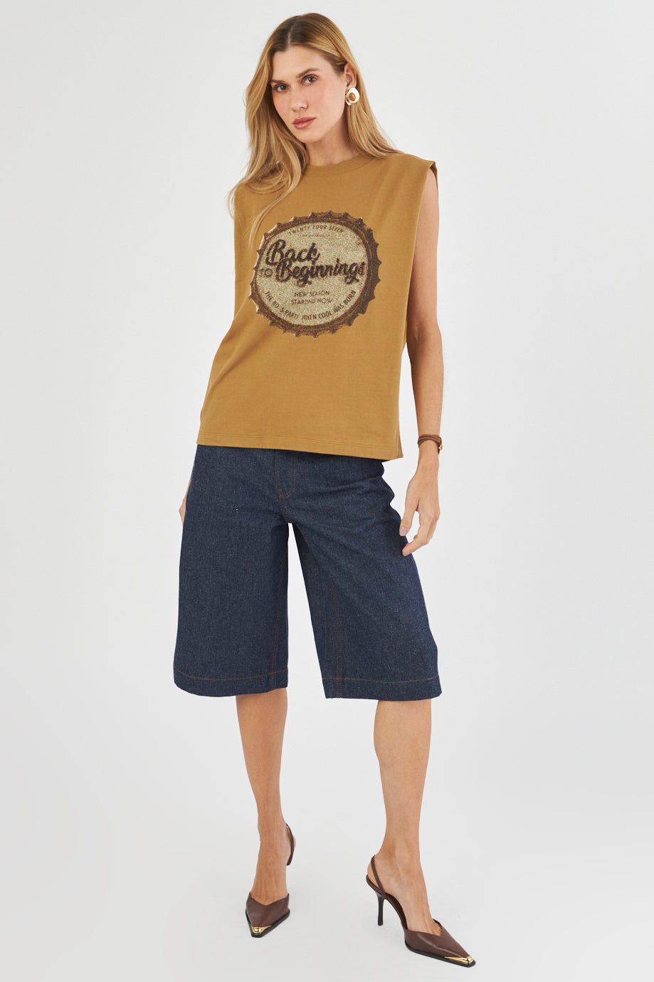 T-SHIRT MALHA BACK TO BEGINNING