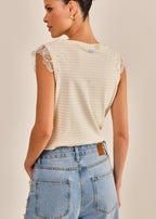 Camiseta Voar Malha Listrada