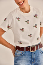 Camiseta Voe Off White