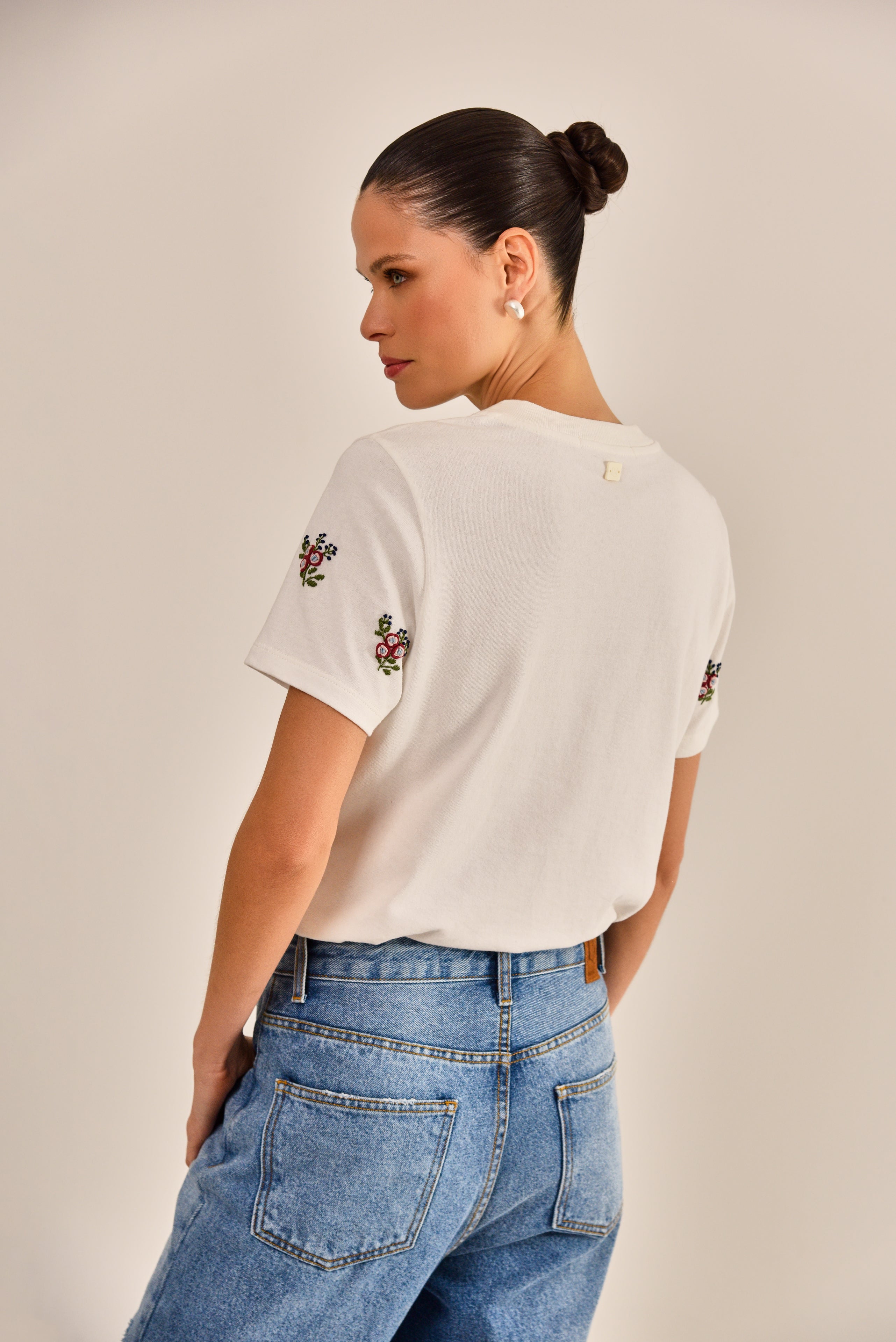 Camiseta Voe Off White