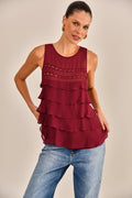 Blusa Adele Vinho