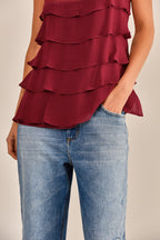 Blusa Adele Vinho