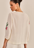 Blusa Ananda Crepe de Viscose