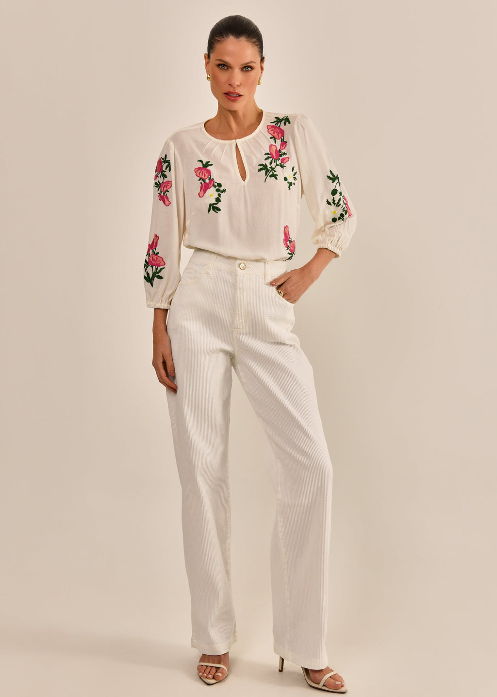 Blusa Ananda Crepe de Viscose