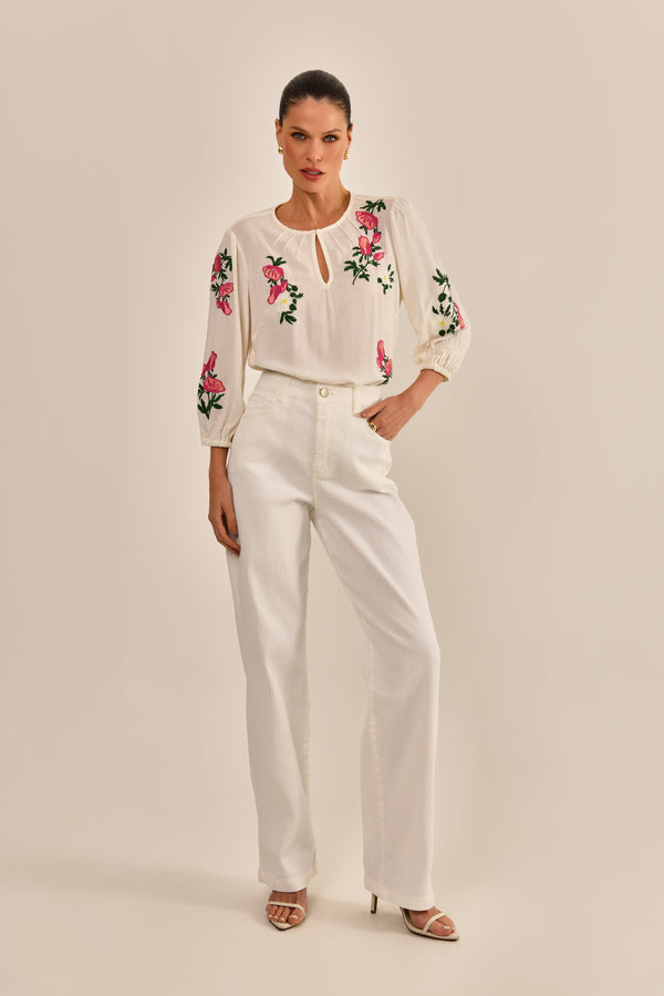 Blusa Ananda Crepe de Viscose