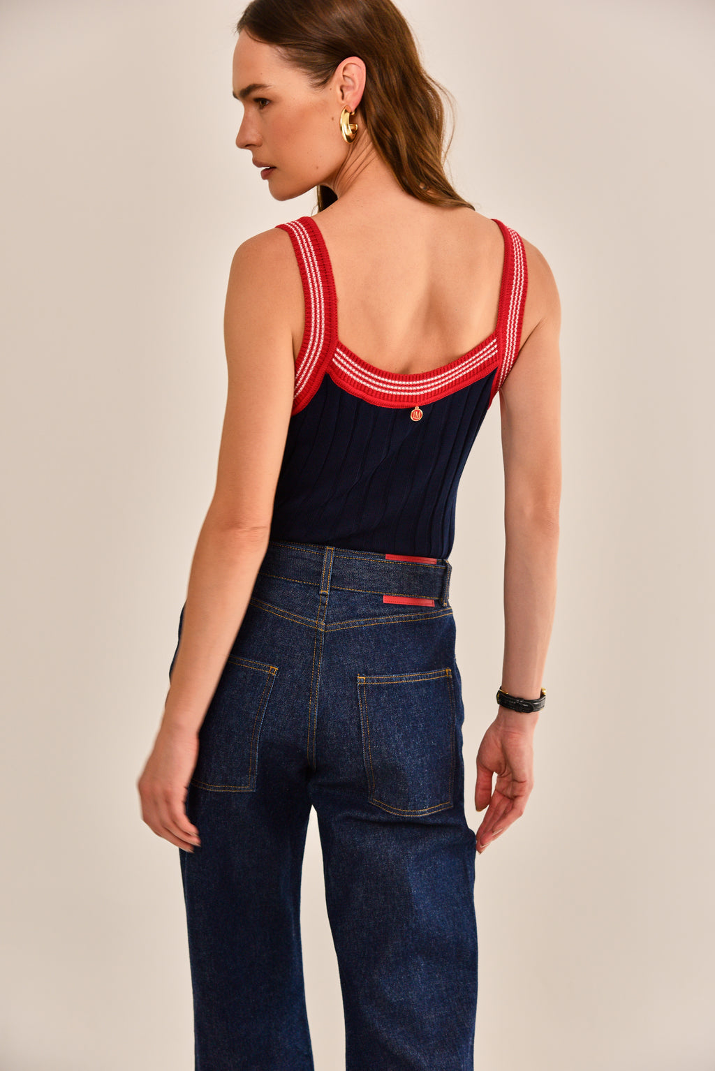 Blusa Tunísia Marinho