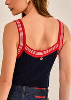 Blusa Tunísia Marinho