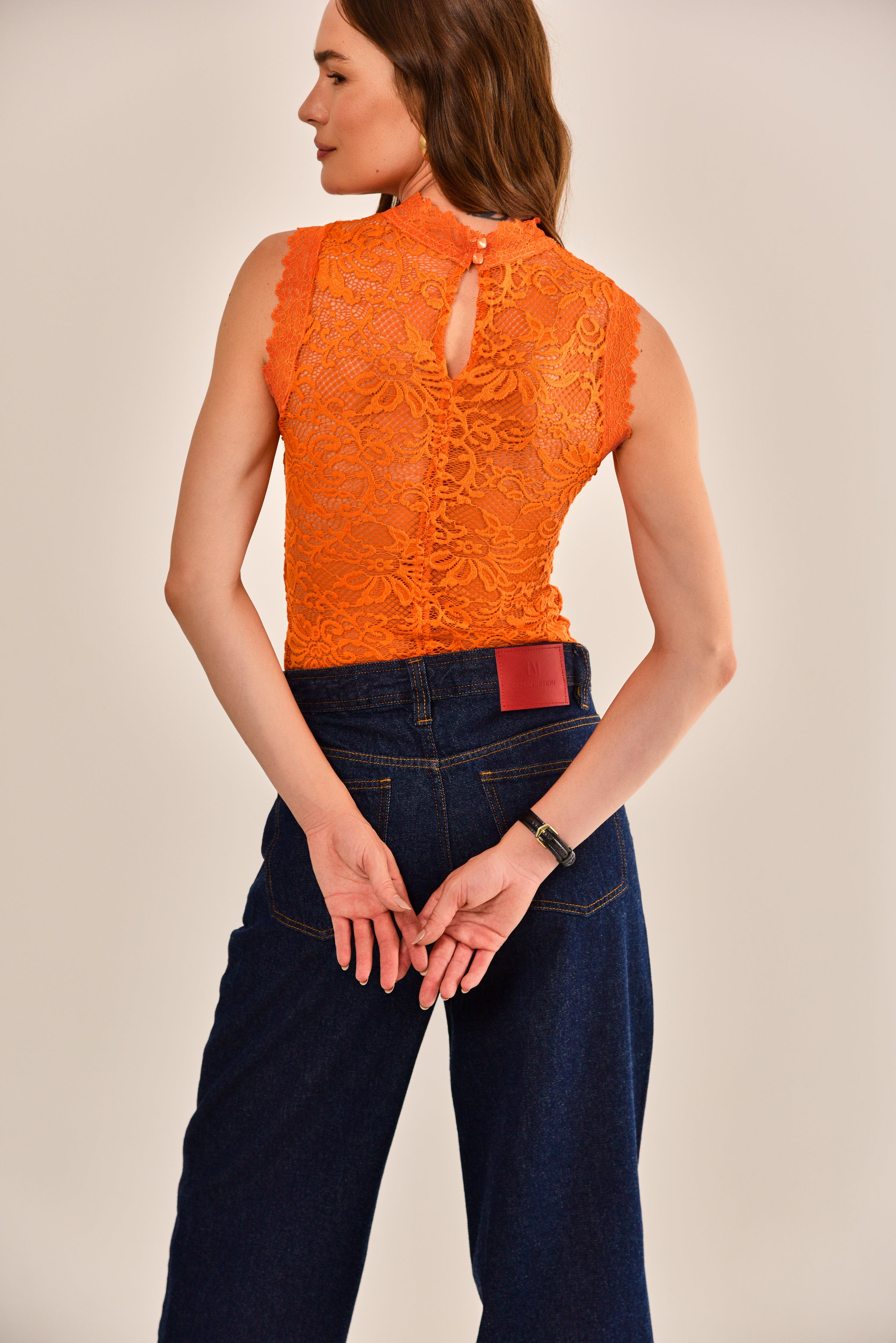 Blusa Algarve Em Renda