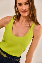 BLUSA YASH CREPE DE VISCOSE VERDE