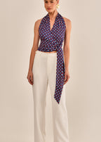 Blusa Aster Malha Estampada