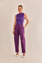 Calça Ully Alfaiataria de Algodão