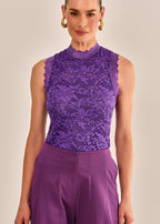 Blusa Algarve em Renda