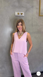 Conjunto Blusa e Calça Paola